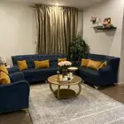 طقم كنب مستعمل بحالة جيده للبيع