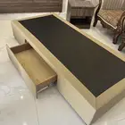سرير عدد 2 فندقي جلد جديد للبيع