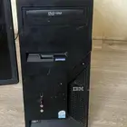 كمبيوتر مكتبي IBM ThinkCentre وشاشة Acer للبيع - بدون أسلاك