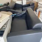 كنب جلد اربع قطع