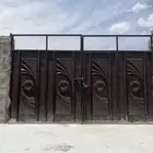 ابواب حديد ومراجيح ومعالف وجميع اعمال الحداده