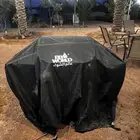 شواية غاز مع موقد جانبي للطبخ
