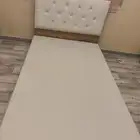 سرير ابيض نفر ونص