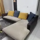 كنب حرف L يسع 8اشخاص