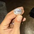 خاتم فضة عقيق