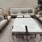 طاولات رخام شبه الجديد مافيه خدش