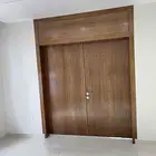 ابواب خشبي مع ديكور
