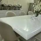 طاولة اكل مع تخزين