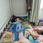 سجادة وغطاء سنو وايت شبه جديد استعمال بسيط جدا