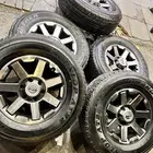 جنوط اف جي مع كفرات دنلوب وكاله مقاس 265 70 17