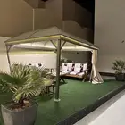للبيع مظلة جلسة خارجية من اكيا (مع طقم كراسي و طاولة)