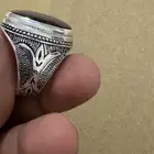 خاتم فضة كبدي