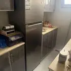 غرفة نوم وثلاجه وفرن وكنب