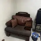 كنب 3 قطع مع طاولة بدون مقابل