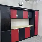 دولاب مطبخ نظيف