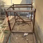 قاعدة خزان وحاجز استيل
