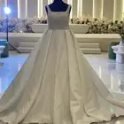 فستان عروس مع الطرحه