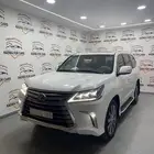 لكزس ال اكس 2016 نظيف داخلي بيج