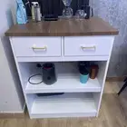 دولاب ركن القهوه نظيف وجديد خشب تايلندي