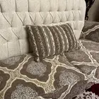 طقم كنب مكون من 3 قطع كبيره وقطعتين فرديه