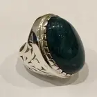 خاتم فضة حجم كبير عيار 950