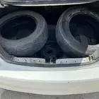 للبيع 3 كفرات نص عمر نظيفه