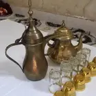 الدلال نحاسي ذهبي تراثية