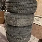 للبيع كفرات دنلوب 285 60 18 لكزس لاندكروزر