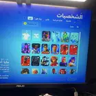 حساب فورت نايت سيزون 5  4  3 كامل الي صامل اوريه الحساب