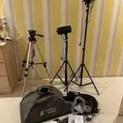 ادوات تصوير وكشافات استوديو للبيع 600 ريال