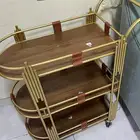 عربة تقديم وطاولة مدخل