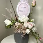 فازة ورد صناعي