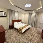 غرفة وصالة واستوديو مفروشة في حي النسيم للإيجار الشهري