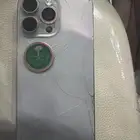 ايفون 15 برو ماكس 256 نسبت البطاريه 82يوجد تشطب خلفي