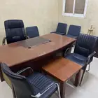 مكتب كرسي دوار 5 كراسي قماش كومودينو كراسي انتظار جلد