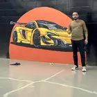 رسم مغسلة سيارات