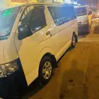 باص تويوتا هايس للإيجار 14 راكب معه سائق توصيل نقل