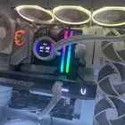 مبرد مائي مع شاشه NZXT KRAKEN Z73 RGB
