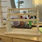 مقسمات خشبية للحلقات والنظارات