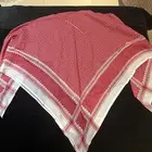 شماغ البسام احمر مميز مقطوع قطع من عند المرزام