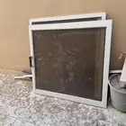 شباك ألمنيوم ثنتين بحاله جيده التوصل واتس
