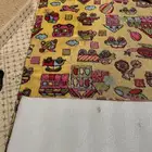 فرشة اطفال شبه جديده مع لباد