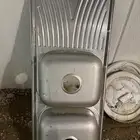 مجلى مطبخ ستانل ستيل جديد لم يستخدم