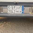 للبيع لوحه 2043 ا ق ن