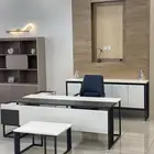 طقم مكتب ابيض-مكتب بسعر ممتاز