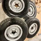 جنوط شنبر شاص مع كفرات دنلوب رملي مقاس 225 95 16
