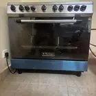 فرن غاز   كهرباء ايطالي شبه جديد استعمال سنه ونص فقط