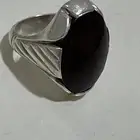 خاتم عقيق كبدي