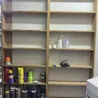 رفوف خشب جداريه مستودعات تخزين مخازن محلات تجاريه