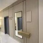 ديكورات شيبورد مدخل استقبال شيبورد مودرن رفوف مرايات